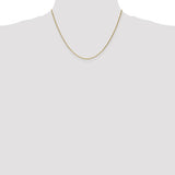 1MM Cable Chain Chain - 10K Yellow Gold