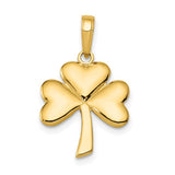 Lucky Shamrock Charm - 14K Yellow Gold