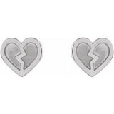 Heartbreaker Earrings - Sterling Silver