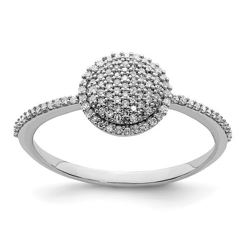 Diamond Ring - Sterling Silver