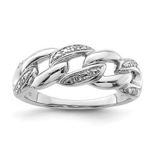 Curb Link Ring - Sterling Silver