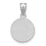 Round Photo Charm - Sterling Silver