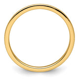 Beaded Stacker Ring - 14K Yellow Gold