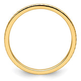 Twisted Stacker Ring - 14K Yellow Gold