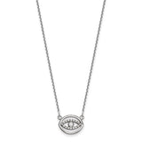 Diamond Evil Eye Necklace - 14K Yellow Gold