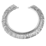 Bead and Fringe Bracelet - Sterling Silver