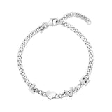 Love Curb Bracelet - Sterling Silver