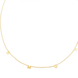 AMOR Necklace - 14K Yellow Gold